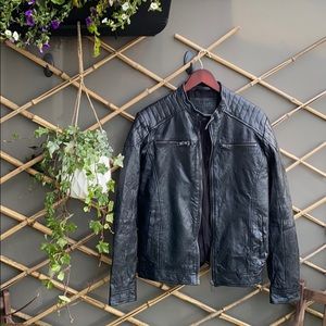 Jack and Jones leather jacket